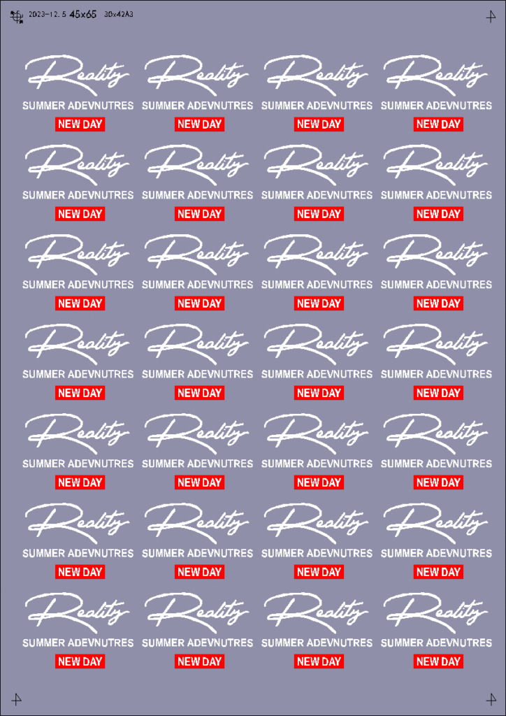 COLD PASTING STICKER